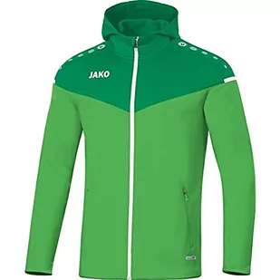 JAKO Męska kurtka z kapturem Champ 2.0, miękka zielona/sportowa zieleń, S - Kurtki męskie - miniaturka - grafika 1