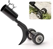 Grabie i motyki - Opyłacz Opielacz Wycinacz do usuwania chwastów z kostki na kółkach 2 ostrza - miniaturka - grafika 1