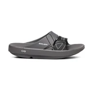 Kapcie damskie - Kapcie Bauer Oofos Sport Flex Slide Grey EUR 40 - miniaturka - grafika 1