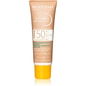 Balsamy i kremy do opalania - Bioderma Photoderm Cover Touch Mineral SPF50+ Ciemny 40g - miniaturka - grafika 1
