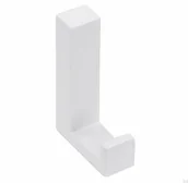 Wieszaki i stojaki - Wieszak ścienny 2326 32 Metalowy Biały - miniaturka - grafika 1