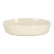 Miski i półmiski - Fernity Głęboki półmisek Gomera biały owalny - miniaturka - grafika 1