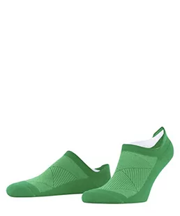 Burlington Mężczyźni Skarpety do trampek Athleisure M SN Miękki, Oddchający, Szybkoschnący krótkie jednokolorowe 1 Para, Zielony (Apple 7200), 39-42 - Skarpetki damskie - miniaturka - grafika 1