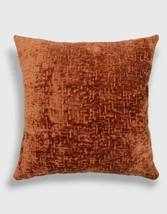 Duża brązowa poduszka 50x50 Bess - Poduszki dekoracyjne - miniaturka - grafika 1