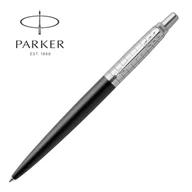 Długopisy - Parker 1953195 Długopis Jotter Premium Bond Street Black Grid CT 1953195 - miniaturka - grafika 1