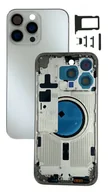 Części serwisowe do telefonów - Obudowa kompletna BIAŁA do Apple iPhone 15 Pro korpus ramka zamiennik - miniaturka - grafika 1