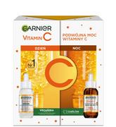 Serum do twarzy - Garnier Skin Naturals Vitamin C (Serum rozświetlające na noc 30ml + Serum na przebarwienia 30ml) - miniaturka - grafika 1