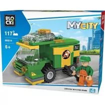 ICOM Klocki Blocki MyCity Śmieciarka 117 el - Klocki - miniaturka - grafika 1