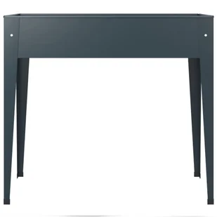 Donice ogrodowe, 2 szt., szare, stal galwanizowana Lumarko - Donice - miniaturka - grafika 7