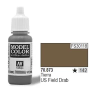 Akcesoria i części modelarskie - Vallejo US Field Drab MC142 70873 - miniaturka - grafika 1