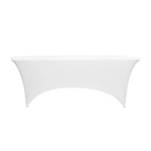 Obrus pokrowiec na stół cateringowy 180cm biały - Meble ogrodowe - miniaturka - grafika 2