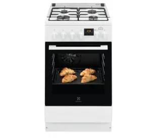 Kuchenka gazowo-elektryczna Electrolux 600 LKK560224W - Kuchenki gazowo-elektryczne - miniaturka - grafika 1