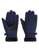 Rękawiczki - Jack Wolfskin Rękawiczki softshellowe "Highloft" w kolorze granatowym - miniaturka - grafika 1