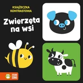Książki edukacyjne - Książeczka kontrastowa. Zwierzęta na wsi - miniaturka - grafika 1