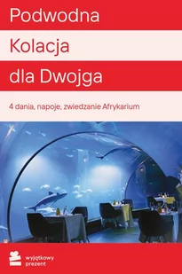 Podwodna Kolacja dla Dwojga - Wyjątkowy Prezent - kod - Kody i doładowania cyfrowe - miniaturka - grafika 1