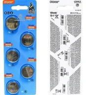 Baterie i akcesoria - 5x Bateria CR 2450 Vinnic Litium 3V - miniaturka - grafika 1