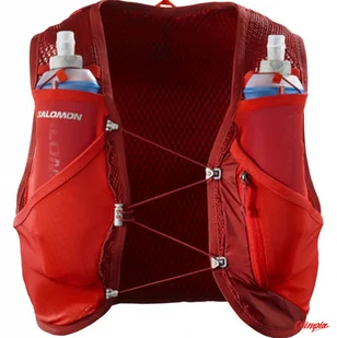 Salomon plecak sportowy ACTIVE SKIN 8 SET czerwony R - L - Plecaki - miniaturka - grafika 1