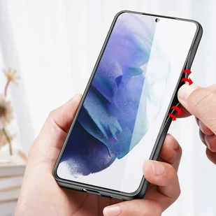 Dux Ducis Fino etui pokrowiec pokryty nylonowym materiałem Samsung Galaxy S22+ (S22 Plus) zielony - Etui i futerały do telefonów - miniaturka - grafika 8