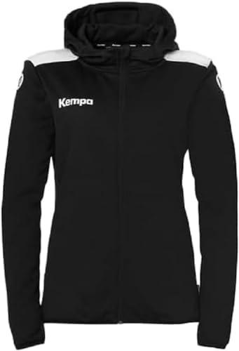 uhlsport Kempa Handball Emotion 27 damska kurtka sportowa z kapturem dla kobiet i dziewcząt z podszewką – polar po wewnętrznej stronie – z kieszeniami na zamek błyskawiczny