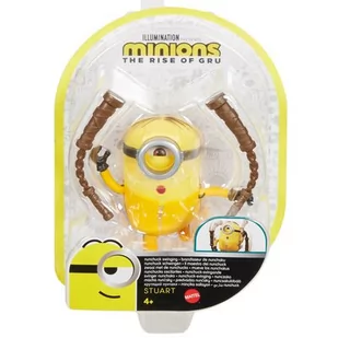 Mattel Figurka Minionki Minionek Stuart Nunczako GXP-788216 - Figurki dla dzieci - miniaturka - grafika 1