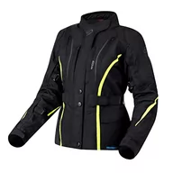 Odzież motocyklowa - Ozone Sahara Lady Textile kurtka motocyklowa dla kobiet, łokcie, ochraniacze na ramiona, membrana Reissa, 10 kanałów wentylacyjnych, elementy odblaskowe, kieszenie - miniaturka - grafika 1