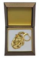 Breloki - Owczarek szkocki długowłosy, Collie rough - pozłocony brelok do kluczy z psem w pudełku prezentowym, ozdoba torebki, luksusowy dodatek marki Art-Dog - miniaturka - grafika 1