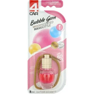 Zapach w płynie WOOD bubble gum 8 ml 4Car - Zapachy samochodowe - miniaturka - grafika 1