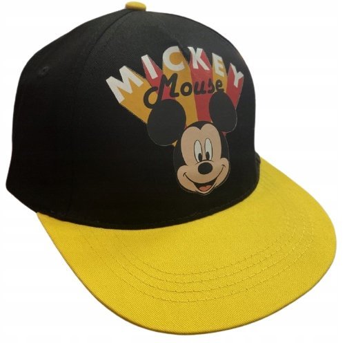 Czapka Chłopięca Z Daszkiem Myszka Mickey 3-7 Lat