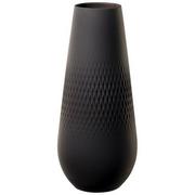 Wazony i flakony - Villeroy & Boch Collier Carre Noir wazon wysoki 10-1682-5515 - miniaturka - grafika 1