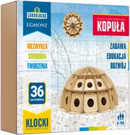 Zabawki konstrukcyjne - Egmont - gry Cardblocks Kartonowe klocki konstrukcyjne Kopuła - miniaturka - grafika 1
