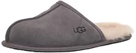Kapcie damskie - UGG Męskie kapcie, Szary - ciemnoszary - 42 EU - miniaturka - grafika 1