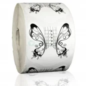 Akcesoria do paznokci - Szablony do przedłużania paznokci /CZARNY MOTYL - miniaturka - grafika 1