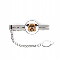 Spinki do mankietów i krawatów - Gryfonik brukselski geometryczny Spinka do krawata - miniaturka - grafika 1