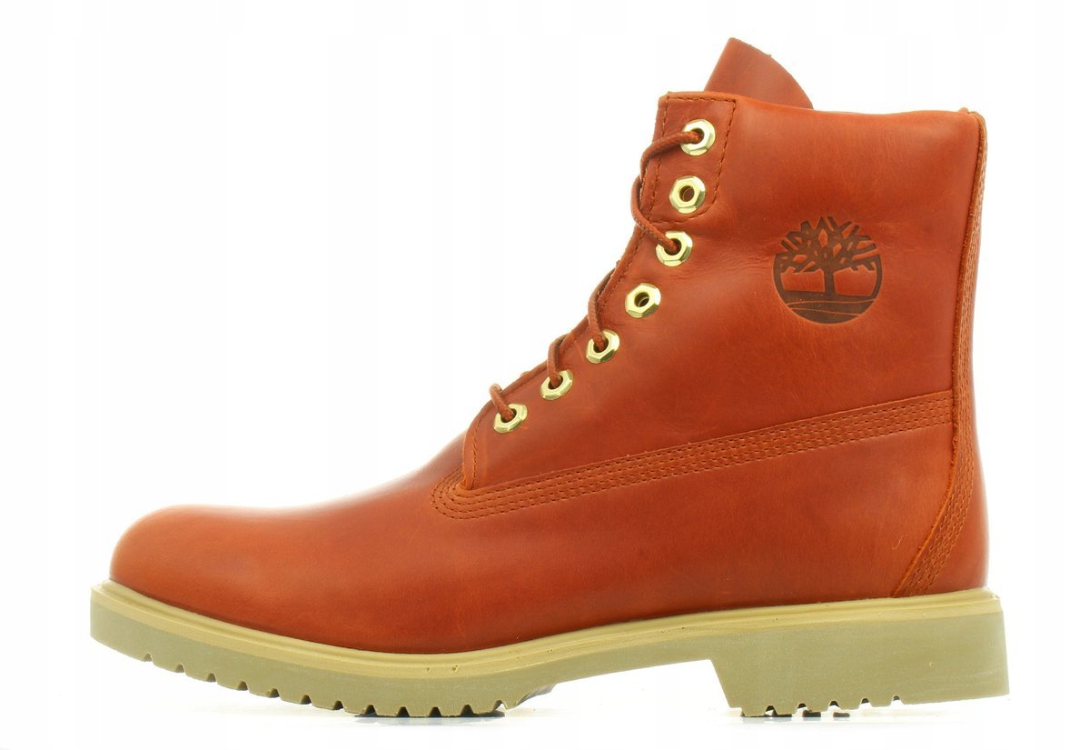 TIMBERLAND BRĄZOWE TRZEWIKI ZE SKÓRY NATURALNEJ 45 16AA