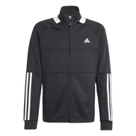 Bluzy dla chłopców - Dziecięca Bluza ADIDAS J SERE TT IU1835 – Czarny - miniaturka - grafika 1