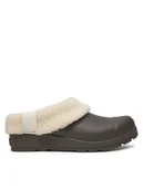 Klapki i japonki damskie - Hunter Klapki WFF1000RSP Brązowy - miniaturka - grafika 1