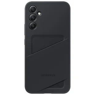 Etui z klapką Samsung Card Slot Cover do Galaxy A34 5G Black (8806094920482) - Etui i futerały do telefonów - miniaturka - grafika 2
