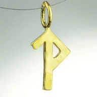 Wisiorki - Sotis Sigil Źródło Radości Ag925 + Au 24kar, 1g - miniaturka - grafika 1