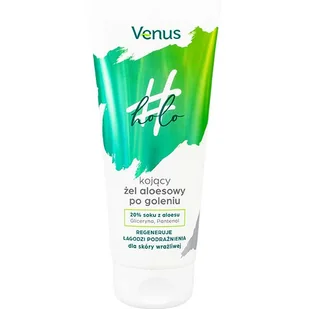 Venus Holo, kojący żel aloesowy po goleniu, skóra wrażliwa, 200 ml - Depilacja - miniaturka - grafika 1
