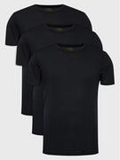 Koszulki męskie - Polo Ralph Lauren Komplet 3 t-shirtów 714830304014 Czarny Regular Fit - miniaturka - grafika 1