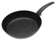 Patelnie - PATELNIA Tradycyjna MARMUROWA 24cm Nieprzywierająca INDUKCJA Gaz 563 - miniaturka - grafika 1