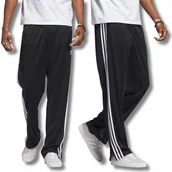 Dresy męskie - SPODNIE DRESOWE MĘSKIE LUŹNE DRESY SPORTOWE ADIDAS FIREBIRD KIESZENIE M - miniaturka - grafika 1