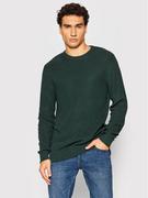 Swetry męskie - Jack&Jones PREMIUM Sweter Blawell 12193093 Zielony Regular Fit - miniaturka - grafika 1