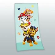 Okrycia kąpielowe dla dzieci - Ręcznik dziecięcy 70x140 Psi Patrol niebieski kolorowy bawełniany PP 15 BT - miniaturka - grafika 1