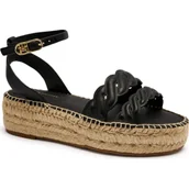 Sandały damskie - Tommy Hilfiger Skórzane sandały - miniaturka - grafika 1