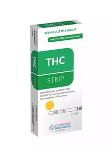 Test na marihuanę ze śliny, test na THC Strip - Testy ciążowe i diagnostyczne - miniaturka - grafika 1