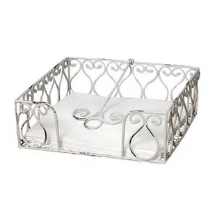 Dekoria Serwetnik metalowy18x18cm 18x18cm 808-612 - Obrusy i serwetki - miniaturka - grafika 1