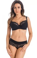 Majtki damskie - Eco Exclusive figi brazyliany 1110, Kolor czarny, Rozmiar L, Teyli - Intymna - miniaturka - grafika 1