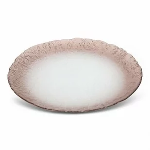 PATERA DEKORACYJNA SEVILLE/2 krem+brąz 32x32x3cm A019397 - Tace i patery - miniaturka - grafika 1