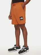 Spodenki męskie - The North Face Szorty sportowe Nse Box NF0A8C1J Brązowy Regular Fit - miniaturka - grafika 1